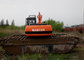Water Land 37 Tons Long Arm Soft Terrain Excavator 0.7 m3 Bucket Capacity supplier