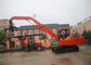 Material Handler Crawler Excavator With Hydraulic Wood Grapple / Log Grab / Timber Gripper supplier
