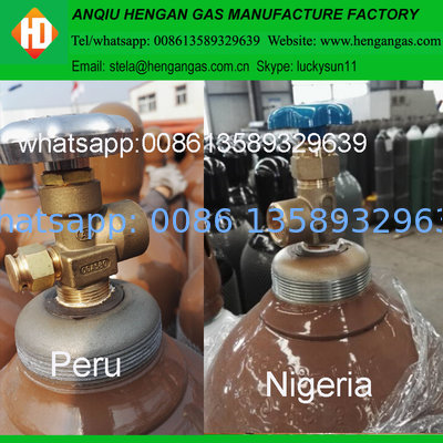 Reasonable Price Seamless Steel Helium Gas Cylinder 99.999% helium gas supplier