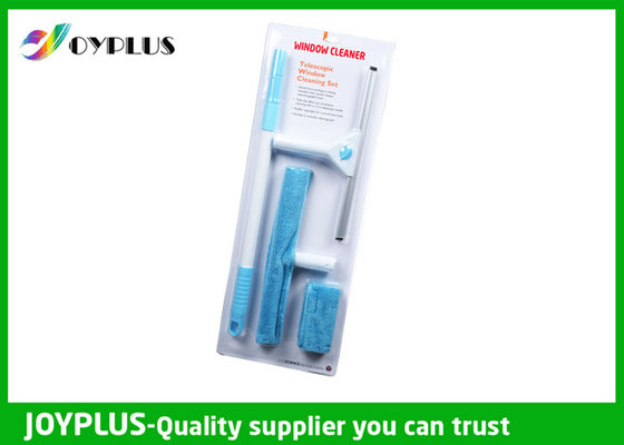 China Blue Color Home Window Cleaning Kit , Glass Window Cleaning Tools Light Weight supplier