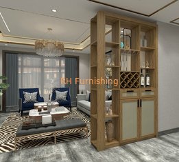 Divider Cabinets of living room custom furniture wine storage racks and pantry closet organizer