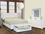 Cheap Bedroom Furniture for Apartment, Leather Bed supplier