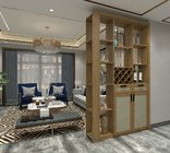 Divider Cabinets of living room custom furniture wine storage racks and pantry closet organizer supplier