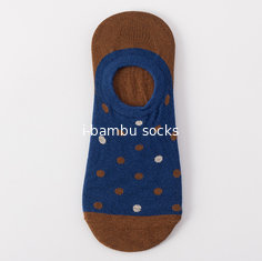 China Custom Logo Summer Thin Cotton Mens No Show Socks Non Slip Invisible Sneaker Socks supplier