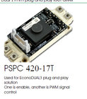 IGBT driver, PSPC420-17, for 1200v 1700v EconoDUAL3 IGBT,plug and play. Electrical interface，20Pins ，CM600DX-24T