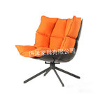 Husk outdoor chair Husk chair in swiveling legs Fabric husk chair