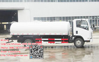 Isuzu elf  white color 700p water bowser truck 10000L powerful engine 190hp