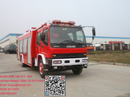 Isuzu fvr fire fighter truck for sale 240hp powerful engine water tanker fire truck