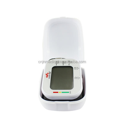 W02 Household Digital LCD Heart Beat Rate Pulse Meter Measure Automatic Arm Blood Pressure Monitor
