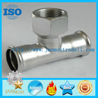 Stainless steel hydraulic pipe fittings,Stainless steel threading connecting end,Stainless steel threading connector