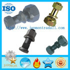 Bolt with Hole in Head ,Hex head bolts with holes,Hex bolts with holes on head,HighTensile Zinc galvanized bolt nut 10.9