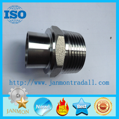 Stainless steel threading connecting end,Stainless steel threading connectors,Stainless steel connecting,SS304 coupling