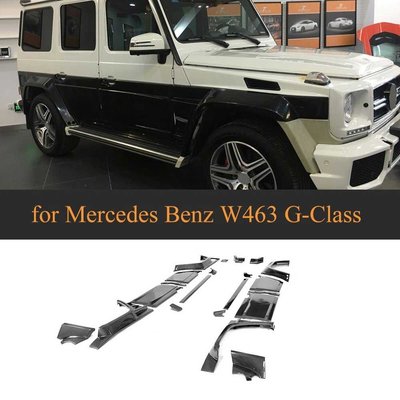 B Style Carbon Fiber Body kit for Mercedes Benz  W463 G Class  G500 G550 G65 G55 AMG 2013-2017