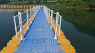Inflatable plastic hdpe moular  floating pontoon bridge for sale