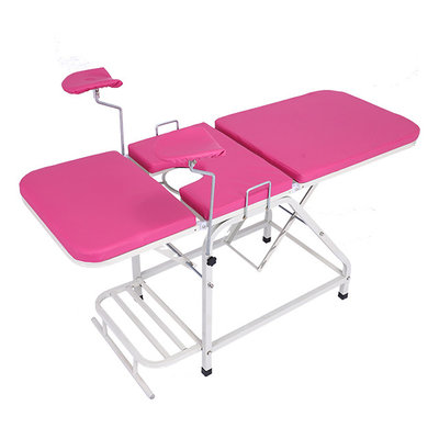 Steel coating gynecology bed for examination obstetric delivery table supplier