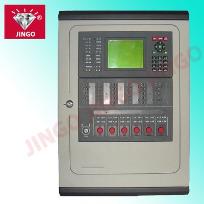 China Addressable fire alarm systems 24VDC control panel SLC 1 loop supplier