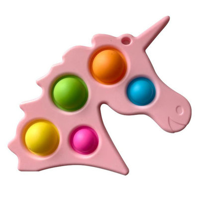 Fidget Toys Stress Relief Hand Toys Simple Toy for Kids Adults, Mini Pop Push it Bubble Fidget Sensory Toys Office Desk