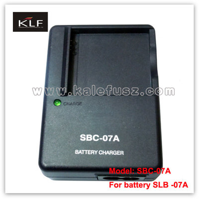 Camera Charger SBC-07A For Samsung Battery SLB-07A