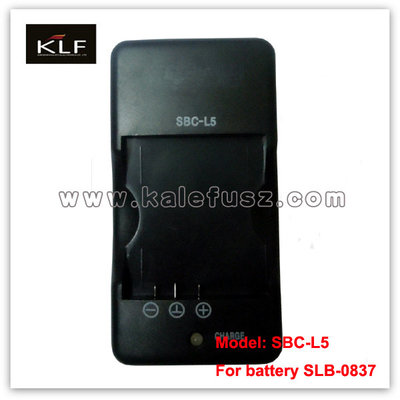 Camera Charger SBC-L5 For Samsung Battery SLB-0837