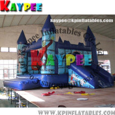 China Hallowmas combo ,inflatable combo game,inflatable bouncer with slide obstacle KCB053 supplier