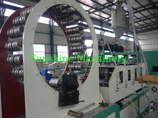 China good quality reasonable price HDPE/PE steel reinforced winding pipe extruder machine extrusion line production for sale supplier