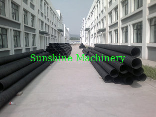 China high stiffness steel  good quality low price pe/hdpe steel reinforced pipe equipment production plant manufacturing supplier