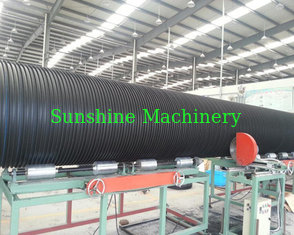 China reasonable price good quality pe/hdpe steel reinforced winding pipe machine extrusion line production for sale supplier