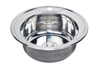 Ukran Hot Sale Round Single Bowl Stainless Steel Sink