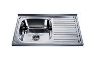 Bolivia Hot Sale Single Bowl Single Drainboard Stainless Steel Kitchen Sink