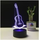 Acrylic Sydney Opera House LED 3D Visual Lamp manufacture love heart shape 3d led mini night light for kids gift