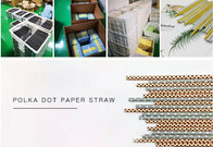 paper straw sharp end diagonal cut Paper straws wholesales