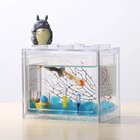 Wholesale Acrylic Small Plastic Fish Tank Acrylic Plastic Table Fish Farming Tank Aquarium