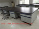 Resistance To  Corrosion /  Acid / Alkali 3000 mm Blue  Science Lab  Furniture  Designs  For  Laboratory supplier