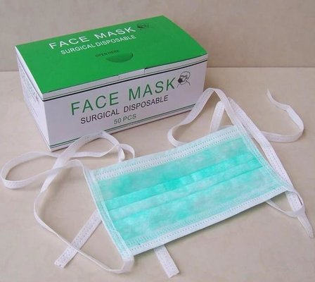 China Disposable non woven 3ply face mask supplier