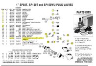 SPM Plug Valve repair Kit 1" x 2"  4L11769 for sale