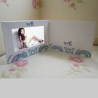 Eco Friendly Direct Mail Video Card , Popular Lcd Screen Wedding Card
