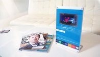 Luxary 4c Printed Video Mailer 4.3 Inch Video Greeting Card With 256MB Memory