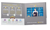High End 7 Inch Lcd Video Brochure , Custom Gift Greeting Cards 800*480 Pixels Resolution