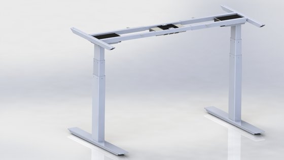 Office use height adjustable leg