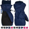 waterproof winter children mittens outdoor mittens  snow mittens mountain gloves black color  polyester fabric supplier