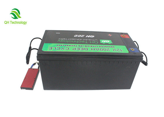 China 12V 200AH LFP Pollution - Free Lifepo4 Rechargeable Battery Pack For Roads Testing Ground supplier