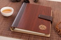 small notebooks and journals,ustom spiral notebook with pen,customized promotional A5 paper notebook with leather cover