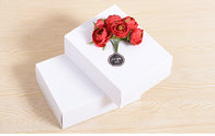 fancy oem logo black rigid cardboard drawer paper gift box packaging sliding paper box packaging