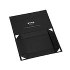 custom logo black folding paper box packing luxury magnet gift box factory in China,magnetic gift box