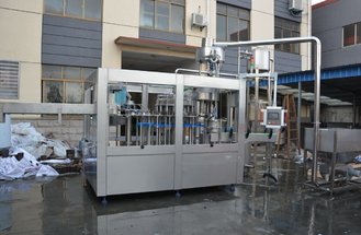 China Juice beverage and mineral water three in one filling machine manufacturer Beverage factory supplier