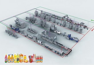 China Economy Linear Type Beverage /Juice/ Drinking Water Production Line/Integrated juice Bottling Production line supplier