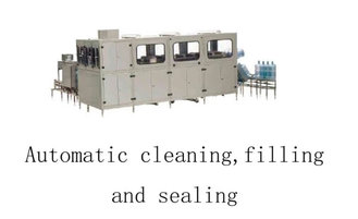 China Automatic Soft Drinking Water Cleaning Filling Sealing 3-in-1 Machine 5 Gallon Barrel Professional Filling Production Li supplier