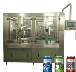 China Cans aluminium juice / beverage / beer filling machine beer can filler aluminum can filling sealing machine in factory p supplier