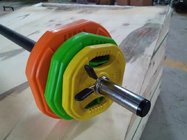 2018 NEW Two-hole clutch plastic barbell film Olympic bar dedicated barbell 51mm