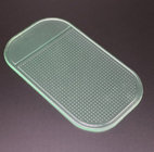 car anti slip pad PU soft spider-proof slider transparent green without packaging 25 G
